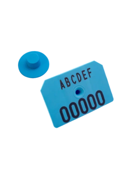 Allflex Cerdo Integra Azul Numerada