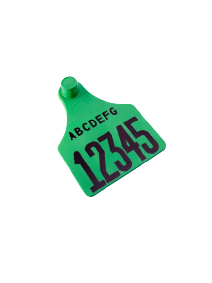 Allflex Grande Verde Oscuro Laser Ink