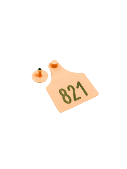 Allflex Maxi Naranja Numerada