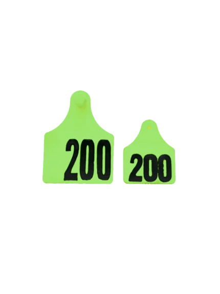 Allflex Maxi Doble Verde Numerada