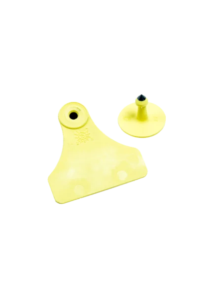 Allflex Mediana Amarilla Lisa