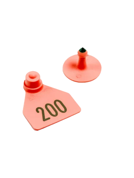 Allflex Cerdo Roja Numerada