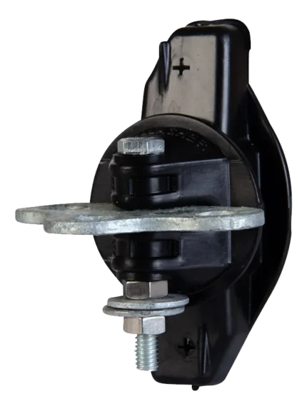 GALLAGHER ANCLAJE PARA TRANCA DE 3 GUIAS (CONECTOR DE TRANQUERAS)