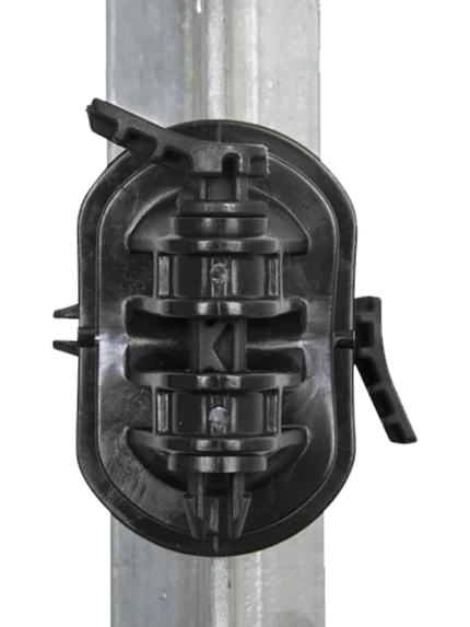 GALLAGHER AISLADOR PINLOCK STEEL PACK 25 UNIDADES (CON PASADOR PARA POSTES DE ACERO)