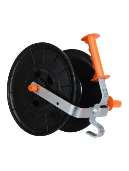 GALLAGHER CARRETEL VACIO ECONO NEGRO ( CAPACIDAD 500 MTS. DE CABLE )