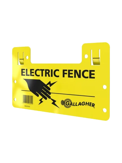 GALLAGHER SEÑAL DE PELIGRO CERCO ELECTRICO